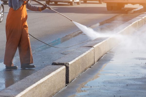 Commercial Concrete Cleaning in Sevierville