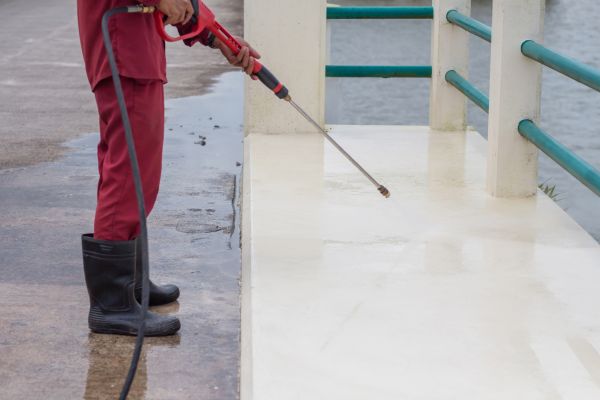 Industrial Concrete Cleaning in Sevierville